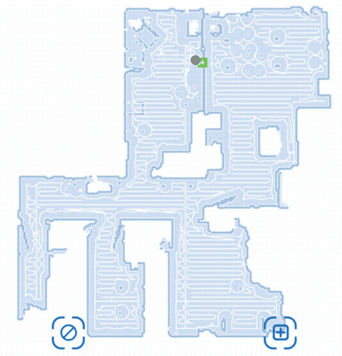 Карта квартиры в приложении Proscenic Арр